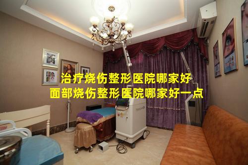 治疗烧伤整形医院哪家好 面部烧伤整形医院哪家好一点